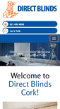 Mobile Screenshot of directblindscork.com